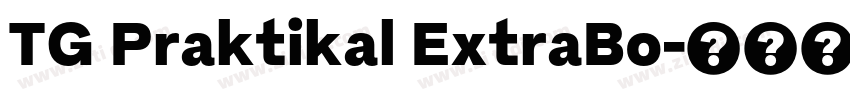 TG Praktikal ExtraBo字体转换 TG Praktikal ExtraBo字体转换